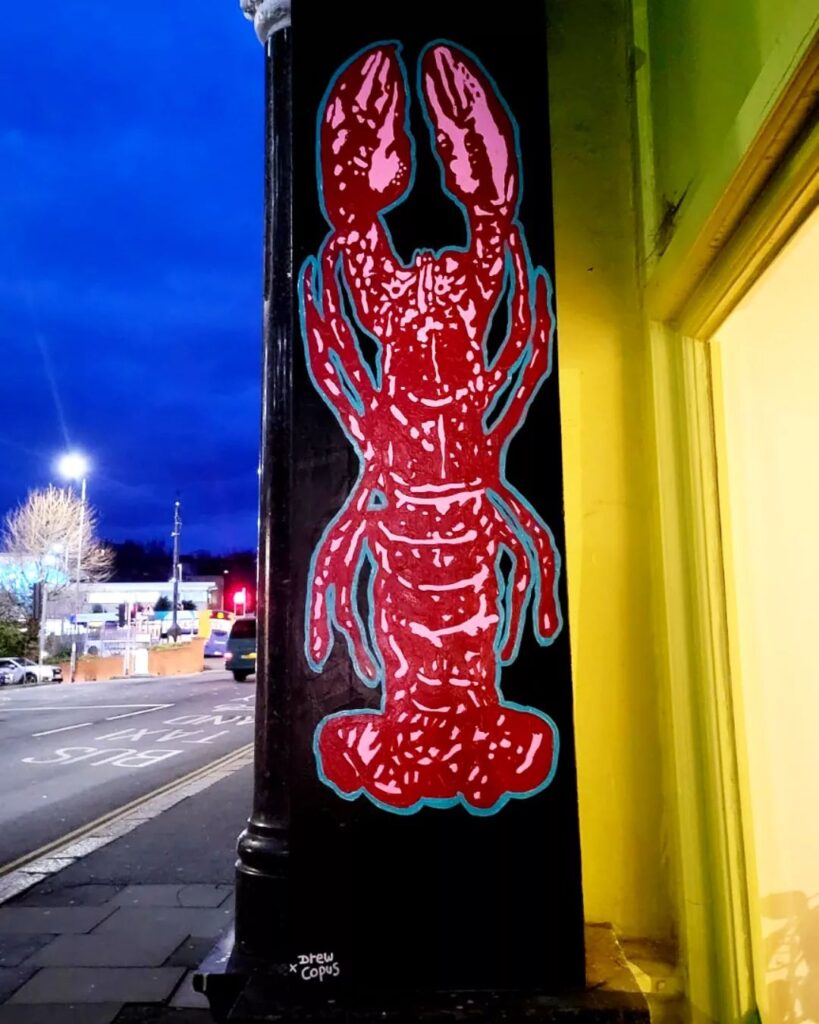 copy of cuthbert the lobster good place café, hastings 
