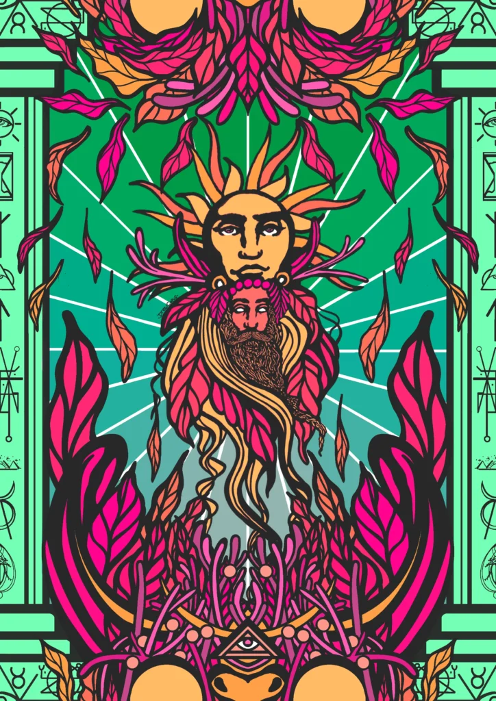 digital art of god rising
