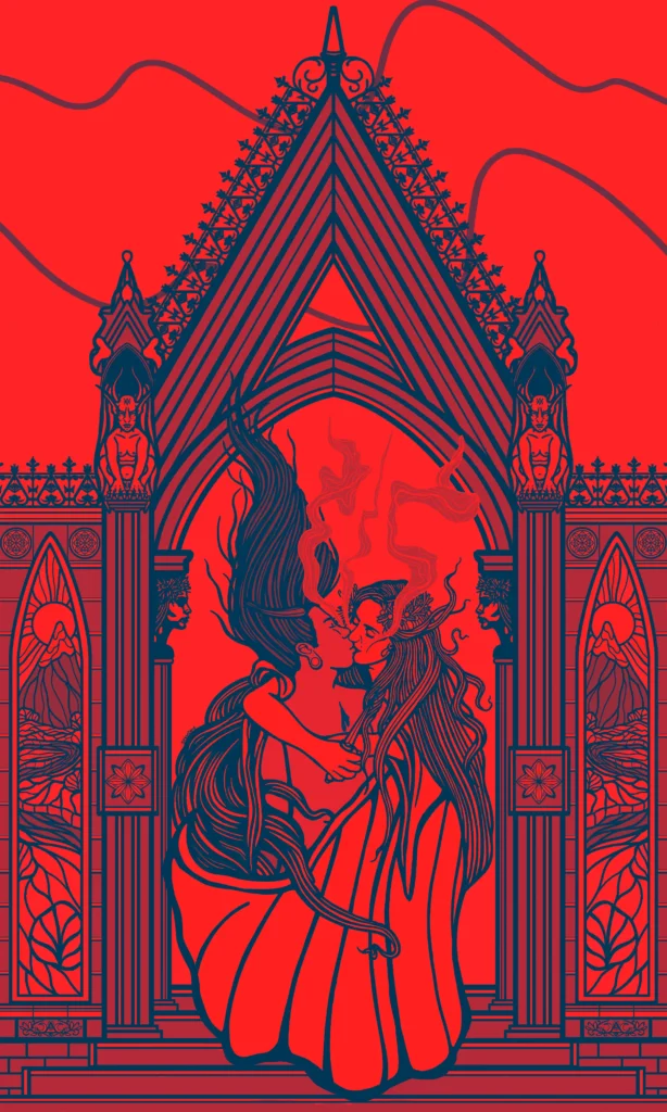 digital art of her embrace